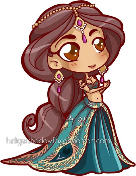 Chibi Jasmine Kawaii Disney Chibi Disney Cute Disney Baby Disney