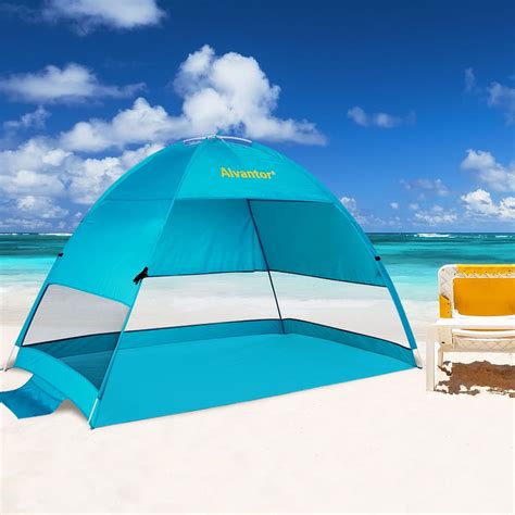 Camping Shelters Sports Outdoors Alvantor Beach Tent Super Bluecoast