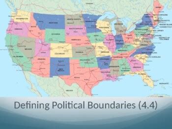 Ap Human Geography Topic Defining Political Boundaries Tpt