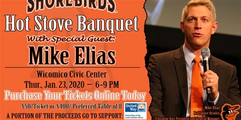 Mike Elias Keynotes Shorebirds Hot Stove Banquet MiLB