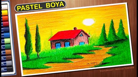 Pastel Boya Ile Yap Lan Resimler