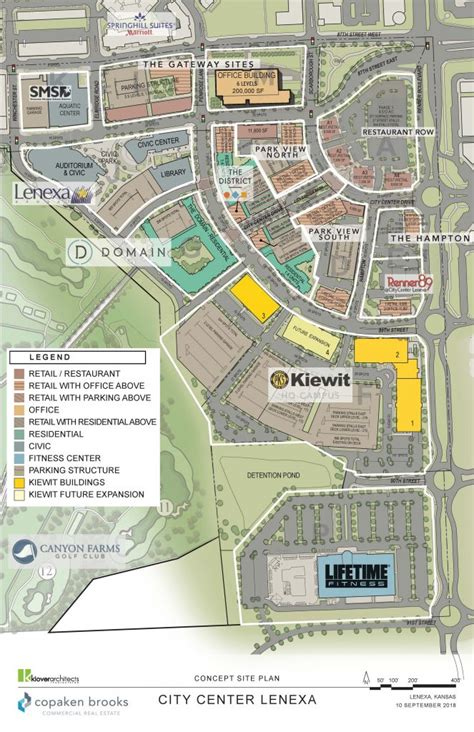 Lenexa City Center Lenexa Kansas Developer Copaken Brooks