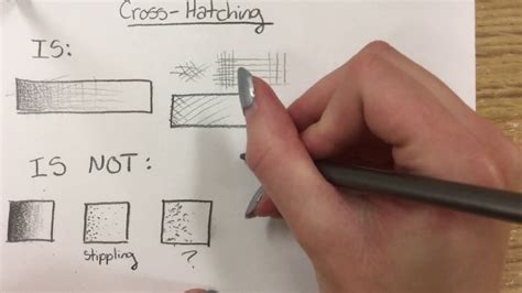 How To Cross Hatch Youtube