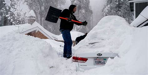 Nueva Tormenta Amenaza Con M S Lluvia Y Nieve A Una California Ya Bajo