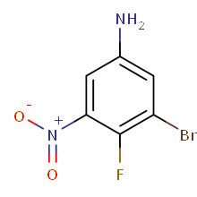 现货供应九鼎化学3 Bromo 4 fluoro 5 nitroaniline 纯度96 250 0mg 上海鼎