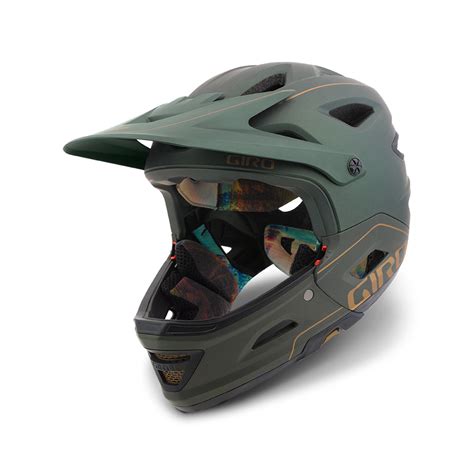 Giro Switchblade Mips Dh Fahrrad Helm Oliv Gr N Von Top Marken