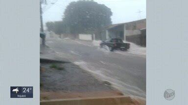 Jornal Da Eptv Edi O Sul De Minas Chuva Forte E Granizo Causam