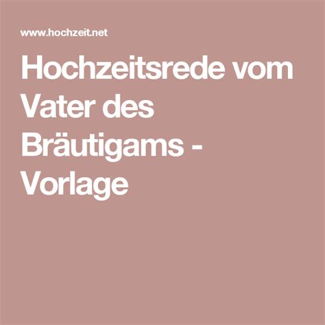 Rede Brautpaar Vorlagen