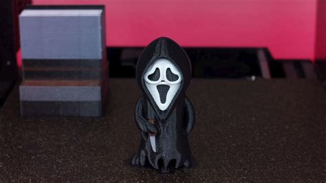 Mini Ghostface A Multicolor 3d Printing Timelapse Youtube