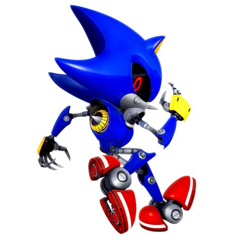 Metal Sonic Looking Back By Nibroc Rock Sonic Sonic Fan Art Sonic