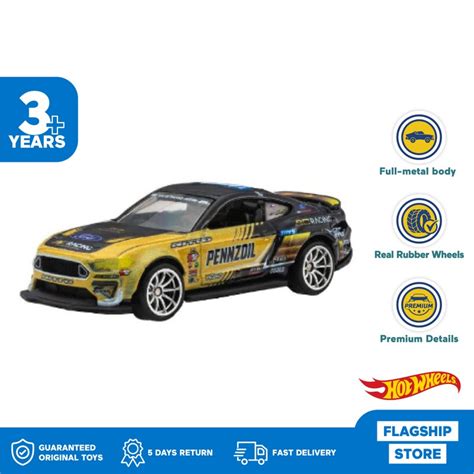 Jual Hot Wheels Boulevard Ford Mustang RTR Spec Mainan Mobil Balap Shopee Indonesia
