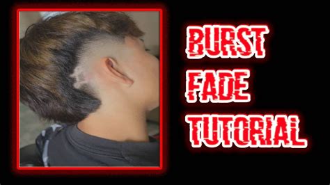 How To Burst Fade Haircut Tutorial Peso Pluma Cut Using Only 2