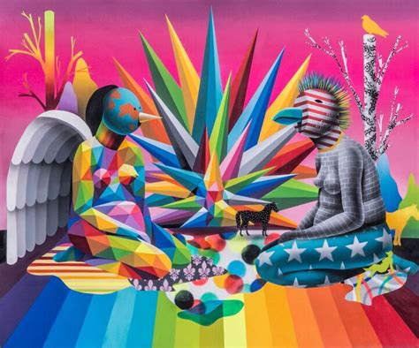 Okuda San Miguel El Jardin Del Kaos En Prensa Centro De Arte Tom S