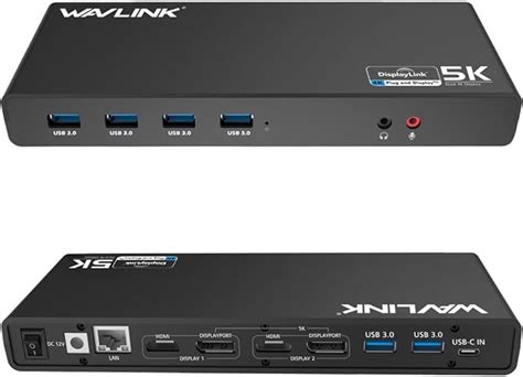 Wavlink Uniwersalna Stacja Dokuj Ca Usb Usb C Ultra K Z Obs Ug