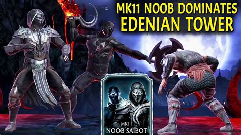 Mk Mobile Mk11 Noob Saibot Is Insane In Edenian Tower Super Epic