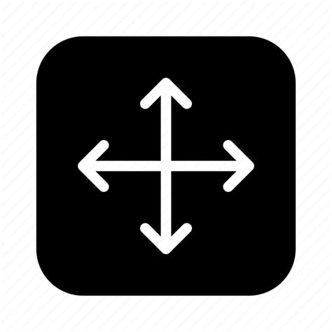 Arrow, arrows, direction, move, moving, thin icon - Download on Iconfinder