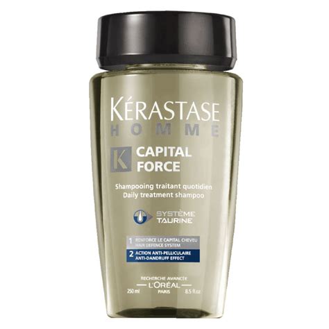 Kérastase Homme Captial Force Anti Dandruff Shampoo 250ml Free Delivery