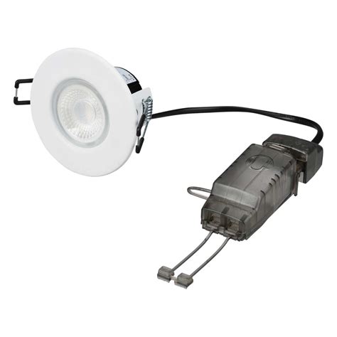 Collingwood H Lite W Led Fire Rated Dimmable Downlight Matt White