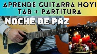 Noche de Paz Guitarra Partitura - Tablatura Chords - Chordify