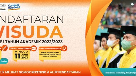 Pendaftaran Wisuda Universitas Nasional Periode I Tahun Akademik 2022