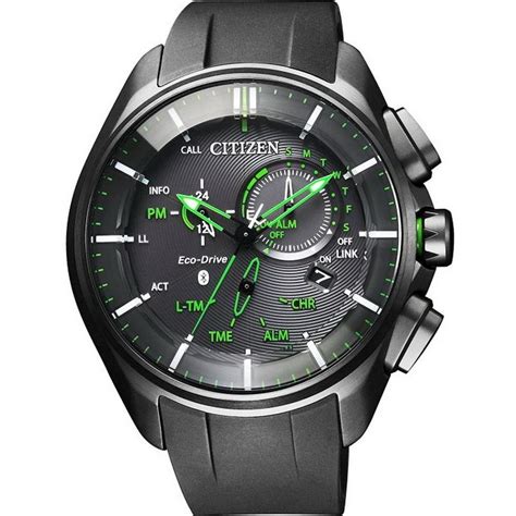 Citizen Herrenuhr Funkuhr Bluetooth Eco Drive Super Titanium BZ1045 05E