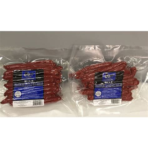 Amish Smokehouse Mild Beef Sticks Bulk 50ct Amish Smoke House