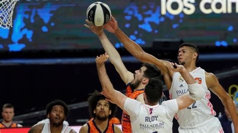 Euroliga Baloncesto Valencia Basket Real Madrid Horario Canal Y