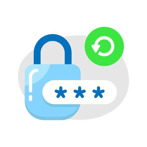 change password regularly concept illustration flat design vector eps10