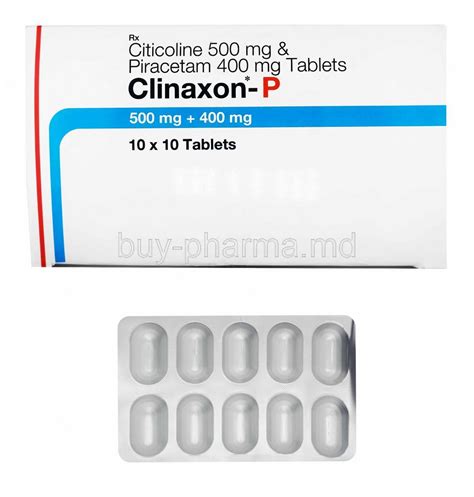 Buy Clinaxon P Citicoline Piracetam Online Buy Pharma Md