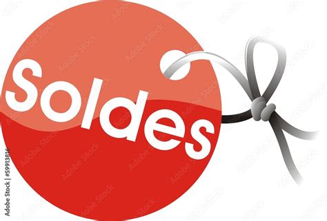 étiquette soldes Stock Vector Adobe Stock