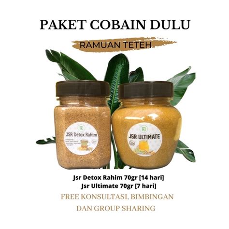 Jual Paket Cobain Dulu Ramuan Teteh Shopee Indonesia