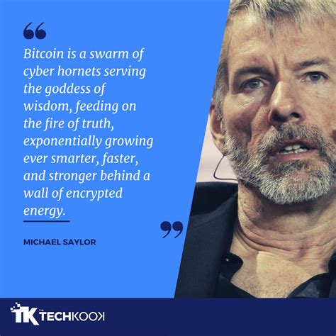 Michael J. Saylor Quote on Blockchain Technology