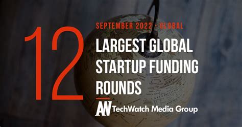 The 12 Largest Global Startup Funding Rounds Of September 2022 Alleywatch