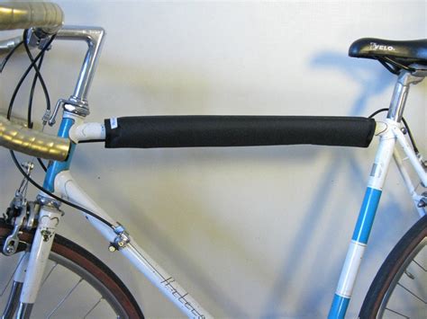 Black Top Tube Bicycle Frame Pad