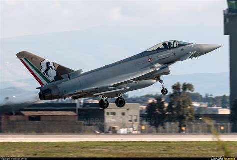 Mm Italy Air Force Eurofighter Typhoon S At Trapani Birgi