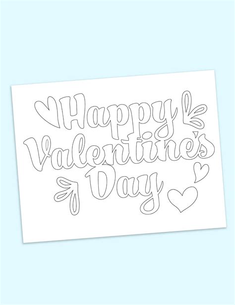 Free Printable Bubble Letters Happy Valentines Day