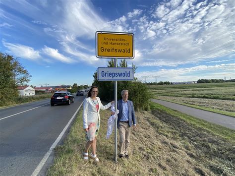 Pressemitteilung Vom Greifswald Begr T Einheimische Und