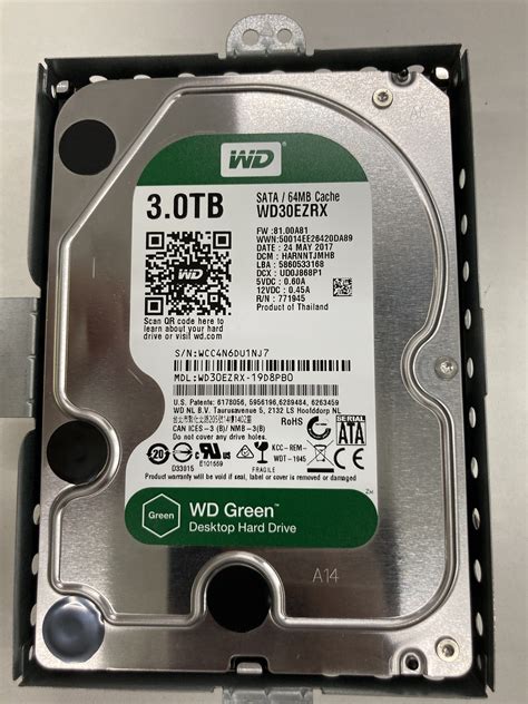 Hdd Western Digital Wd Ezrx D Pb Tb Pc Hdd