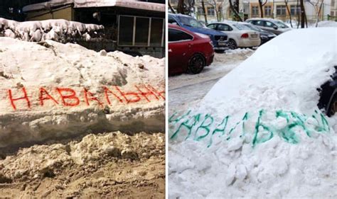 Russians use Putin as bait to make councils clear snow on roads | World | News | Express.co.uk