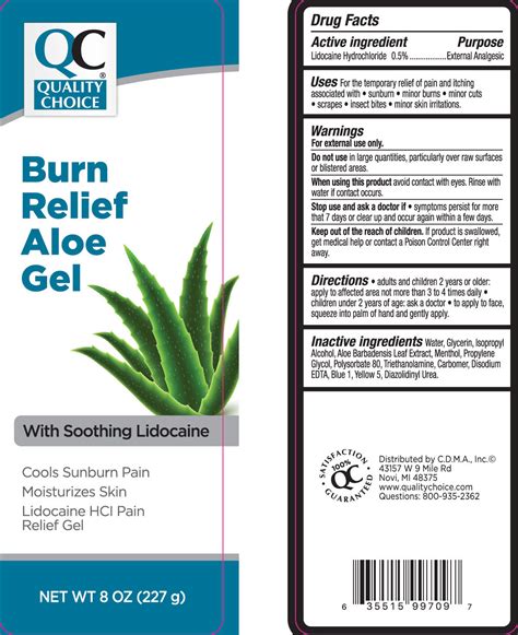 Aloe Vera Burn