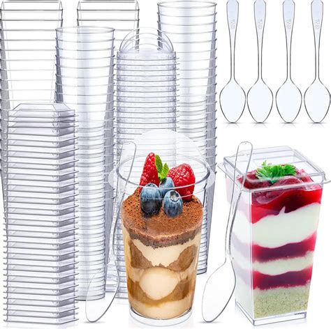 Plastic Mini Dessert Cups