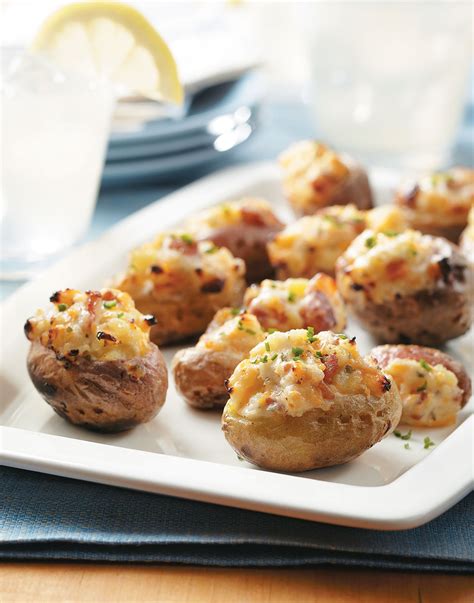 Twice Baked Potato Poppers Recipe