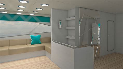 Motor Yacht Interior Design on Behance