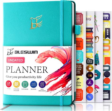 Amazon Bleswin A Undated Planner Undated Weekly Monthly Planner