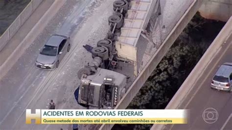 Quase Metade Das Mortes Nas Rodovias Federais At Abril Envolveu