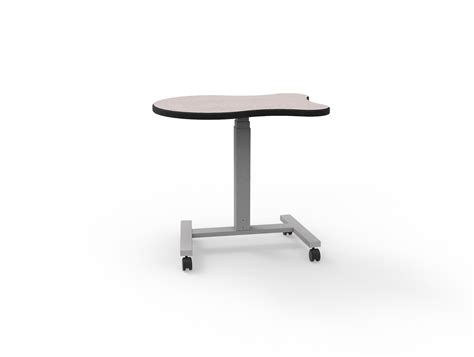 WB Manufacturing Laminate MDF Adjustable Height Collaborative Desk