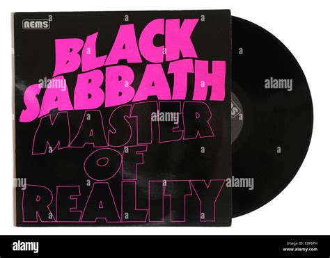 Black Sabbath Master of Reality album Stock Photo - Alamy