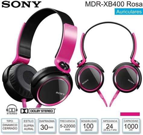 Sony Mdr Xb400 Xb Series Extra Bass Headphones Pink 1 926 10 En