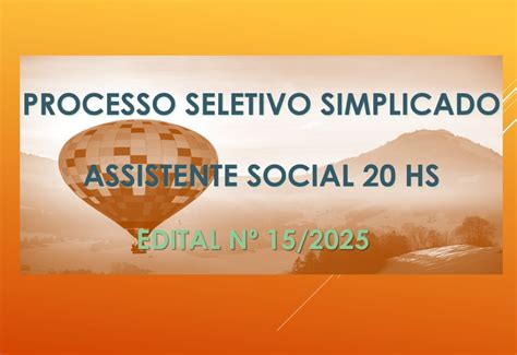 Concurso Para Assistente Social 2025 - 8