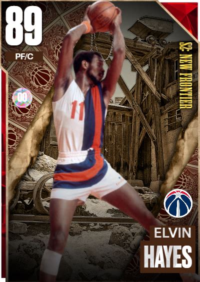 NBA 2K23 2KDB Custom Card 89 Elvin Hayes